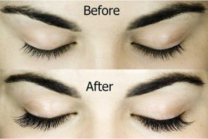 Eyelash extensions before and after reviews