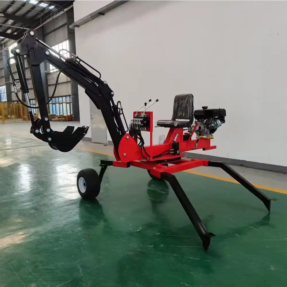 Towable Backhoe for Sale China ATV Backhoe Excavator Digger Factory ...